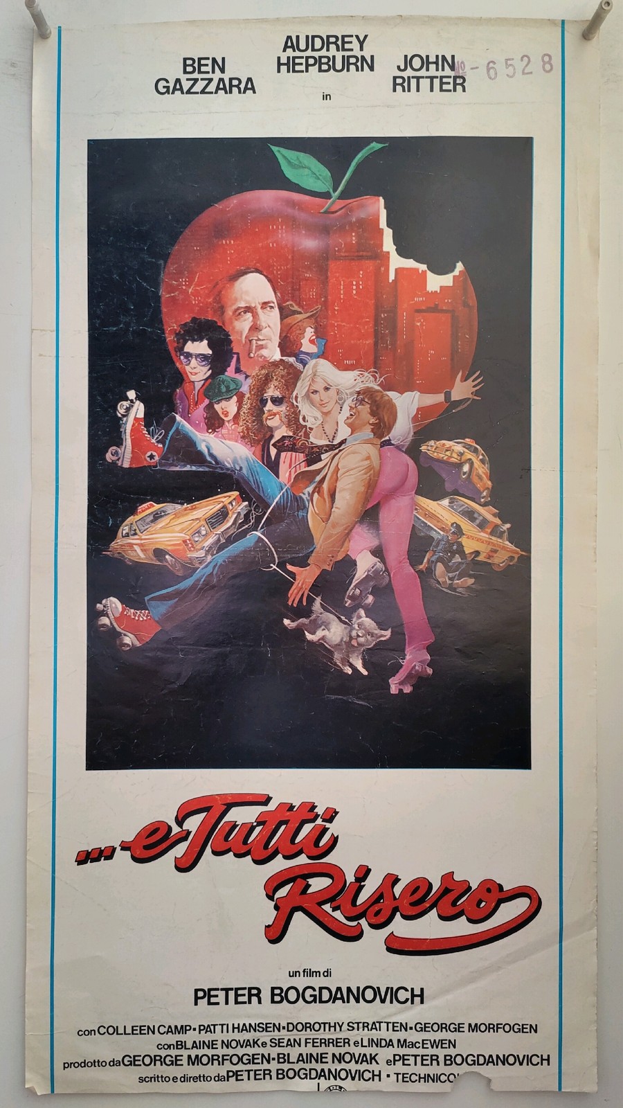 Locandina originale film ...e tutti risero (1981) - Regia di Peter Bogdanovich