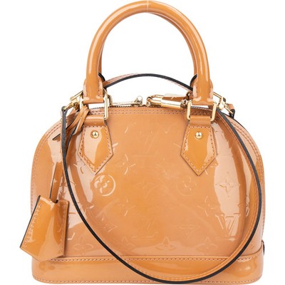Louis Vuitton Vernis Monogram Alma BB Handbag Tasche