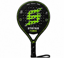 STRYKR FORCE VORTEX VOLT GREEN Carbon Padel Racket with Carry Bag