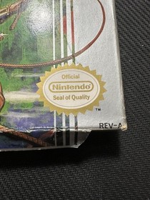 Vintage Castlevania Nintendo NES Video Game Box Cart Konami 1987 NTSC Action