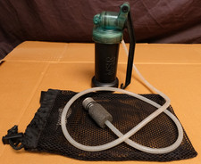 MSR MiniWorks Portable Pump Action Ceramic Water Purification Filter and Bag