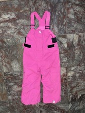 Roxy Girls 5K Waterproof Pink Snow Ski Bib Pants sz 3