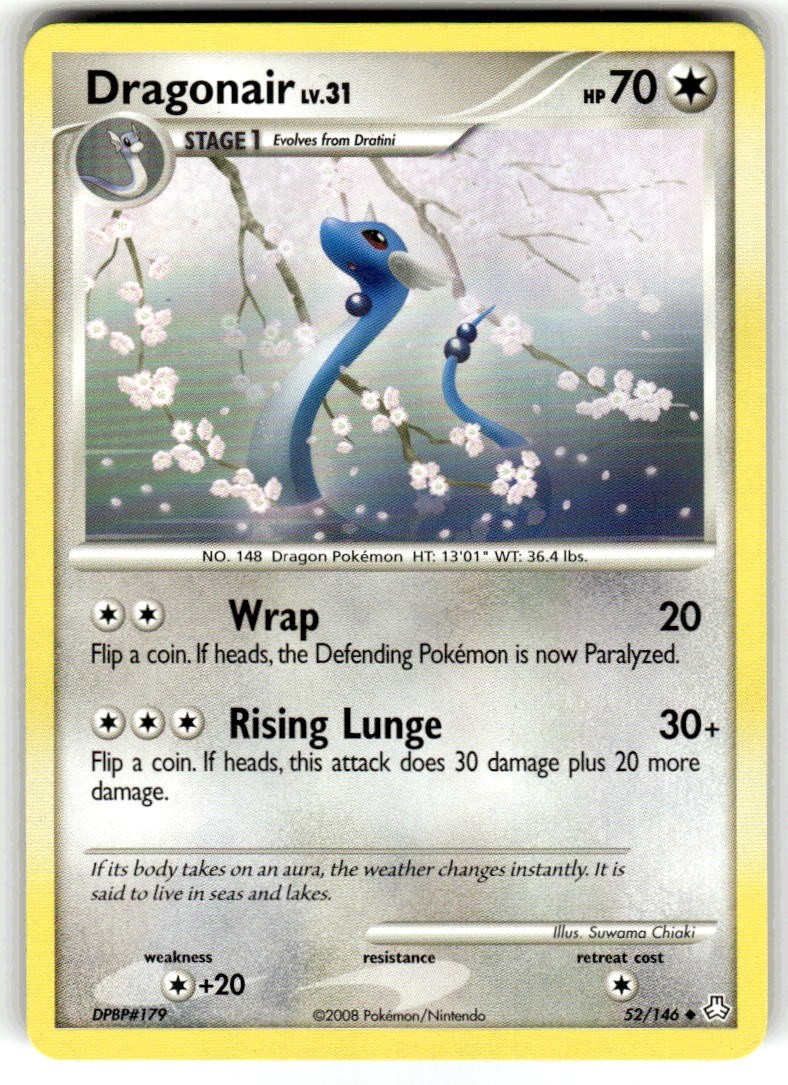 Pokemon Dragonair 52/146 Legends Awakened NM Condition