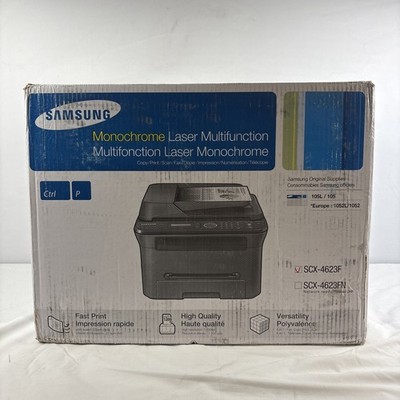 Samsung Monochrome Laser Multifunction Copy Print Fax SCX-4623F New In Box