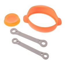 1 Set Adaptive Handle for Elderly Eating Utensil - Silicone Adaptive Cuff -