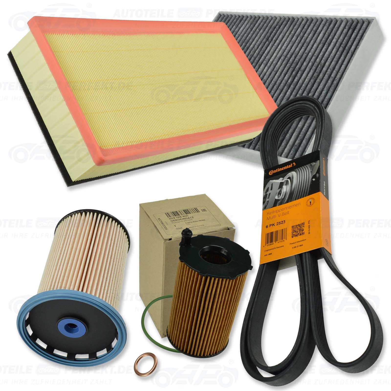 Inspektionskit Filter Satz Paket Xxl (Ak) Porsche Cayenne Ii 3,0Tdi Ab 06.2011-image