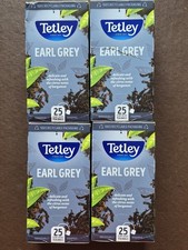 Tetley Earl Grey Tea Bags 4 x 25