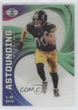 2020 Panini Illusions Astounding Emerald TJ Watt #A18 02qo