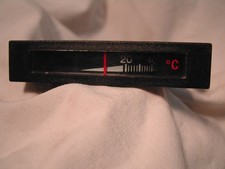 Termometro a capillare da incasso 0-120°C 11x62 mm capillare 1,5 m