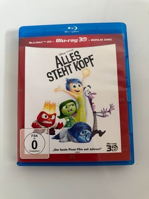 Walt Disneys ALLES STEHT KOPF in 2D und 3D auf 3 Blu Rays