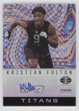 2020 Panini Illusions Rookie Signs Black 28/50 Kristian Fulton #RS13 Auto 0ea4