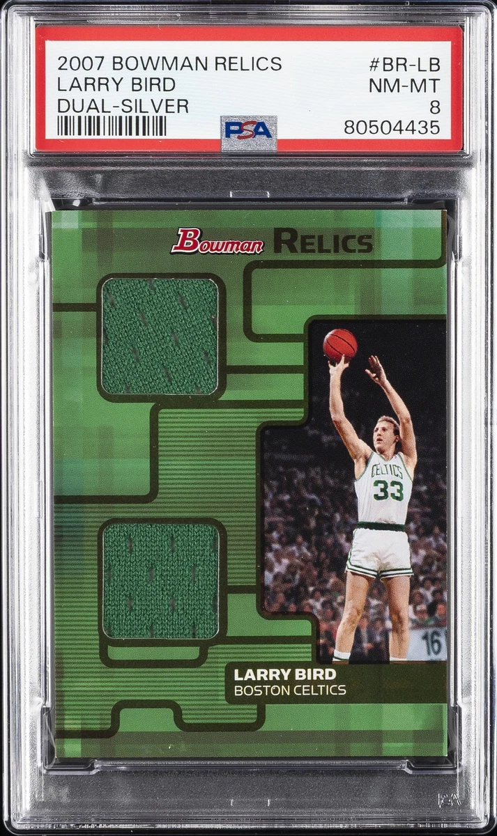 Topps Larry Bird 8 Graded Basketball Sports Trading Cards