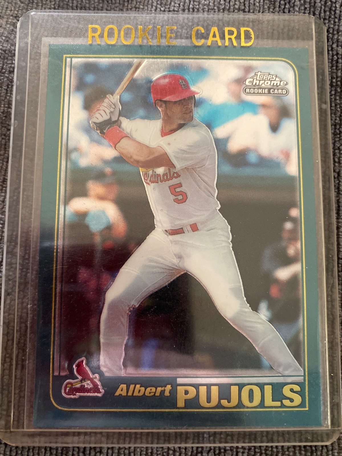 2001 Topps Traded & Rookies - Albert Pujols #T247 Chrome (RC)