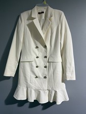 Elegant White Blazer Size Eur 40
