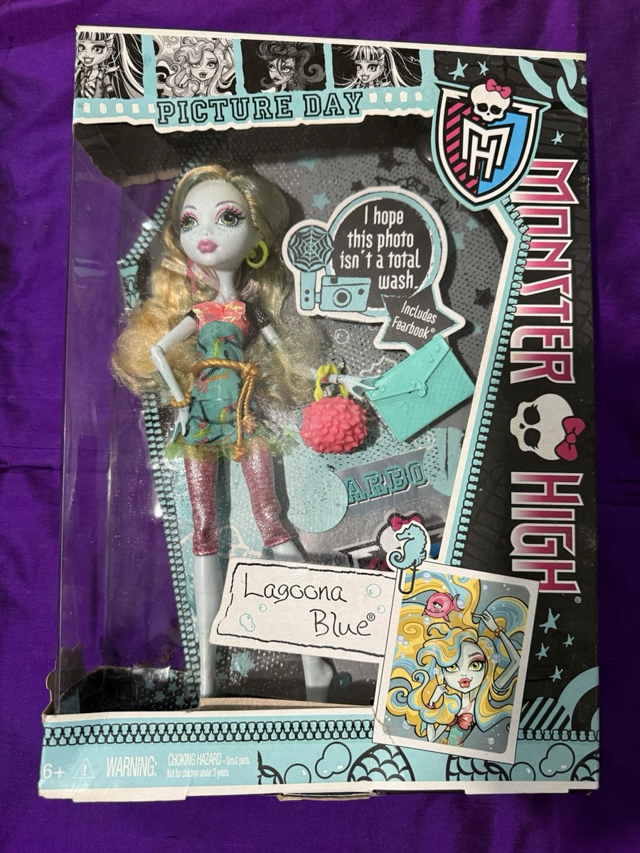 Monster High Picture Day Lagoona Blue Doll Mattel 2012 Japanese