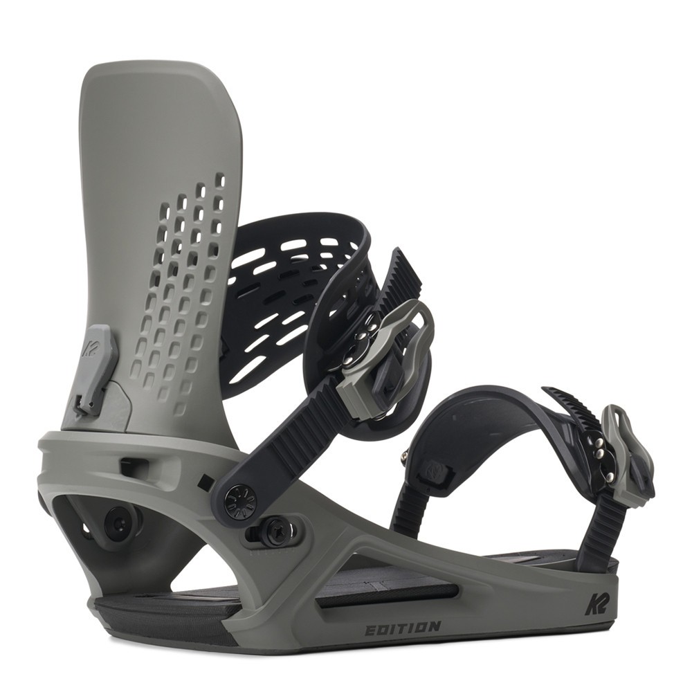 Fixations de snowboard grey all-mountain rigides pour homme - 3