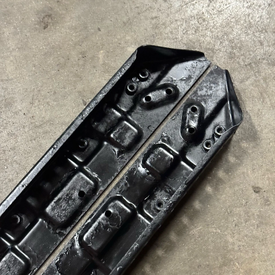 Пара кронштейнов поддержки внешней рейки сиденья для Porsche 911 912 слева и справа 1965-1968 SWB - Изображение 4 из 4