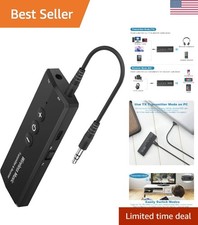 Upgraded Bluetooth 5.3 Transmitter Receiver 3-in-1, Wireless 3.5mm Audio Adap...