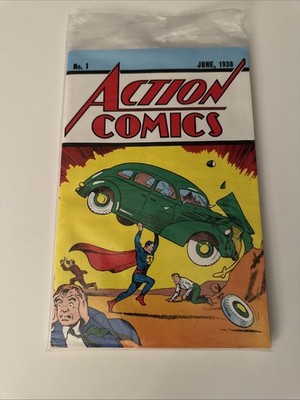 Superman Action Comics #1 Loot Crate June 1938 reprint FULL 68 PAGES, NEW Sealed