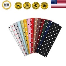 14 Pack Polka Dot Headbands for Women, Fashion Soft Elastic Cloth Hairbands