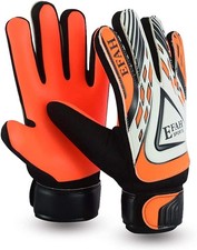 Guantes de portero de fútbol para niños | Guantes de fútbol de agarre fuerte para niños