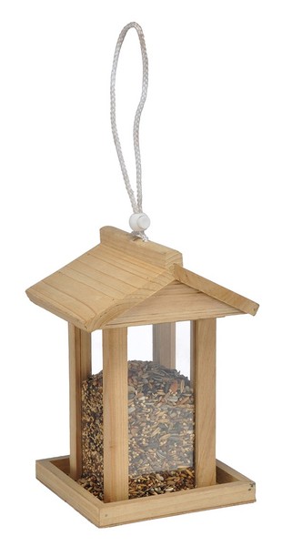 Vogelfutterhaus Vogelhaus VogelhäUschen Futterhaus Holz Vogel Futterstation-image