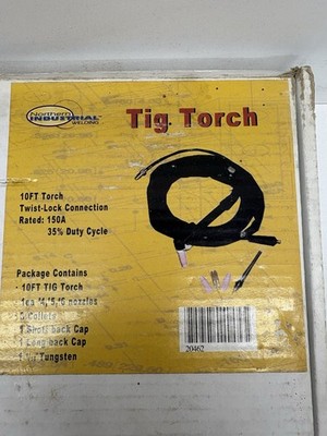 Tig Torch Set 10 Ft. 250 Amp 35% Duty Cycle Northern Industrial