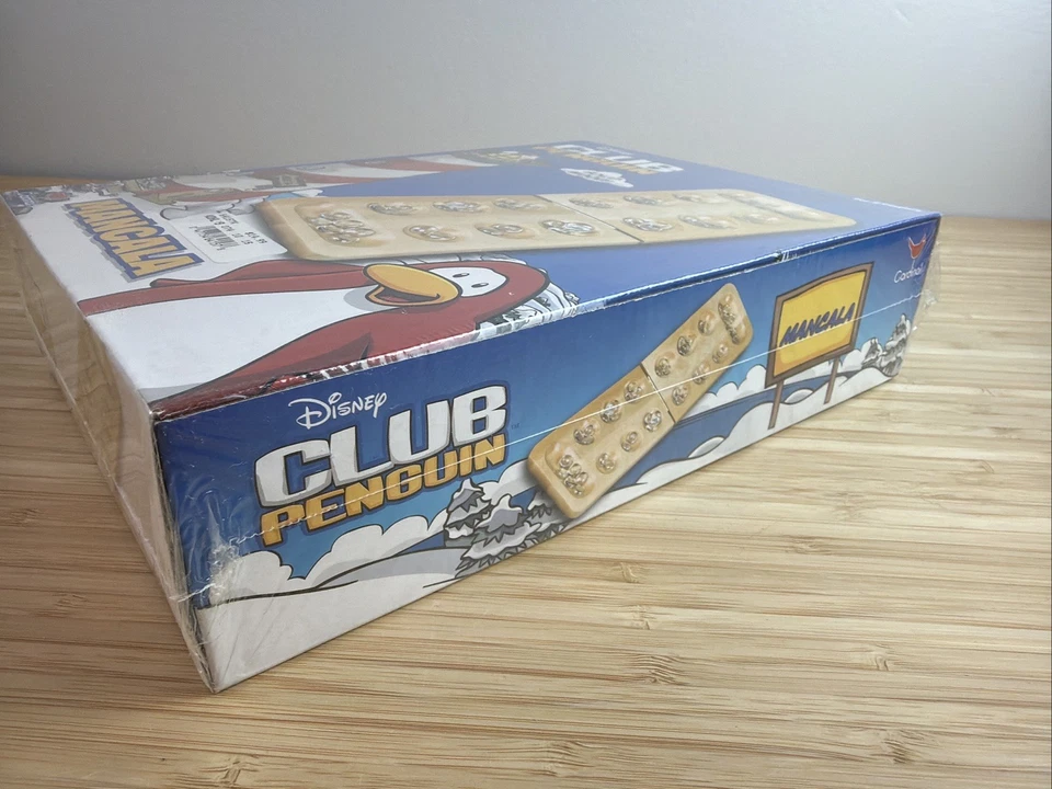 Disney Club Penguin Mancala Wooden Board Game by Cardinal Complete Sealed - Image 3 of 4