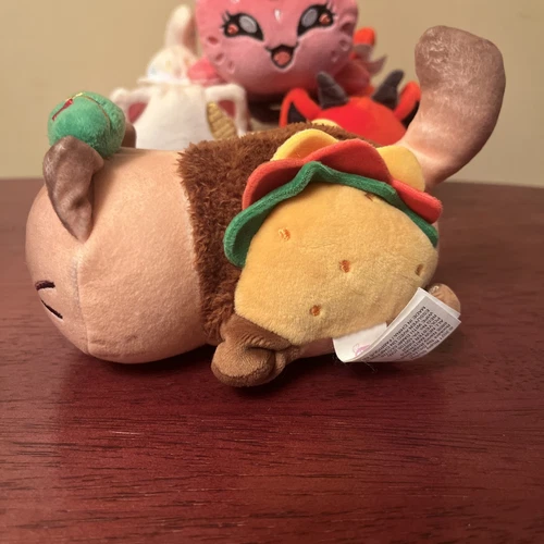 4 APHMAU Meemeows Plush Devil Ice Cream Taco And Strawberry - Imagen 5 de 24