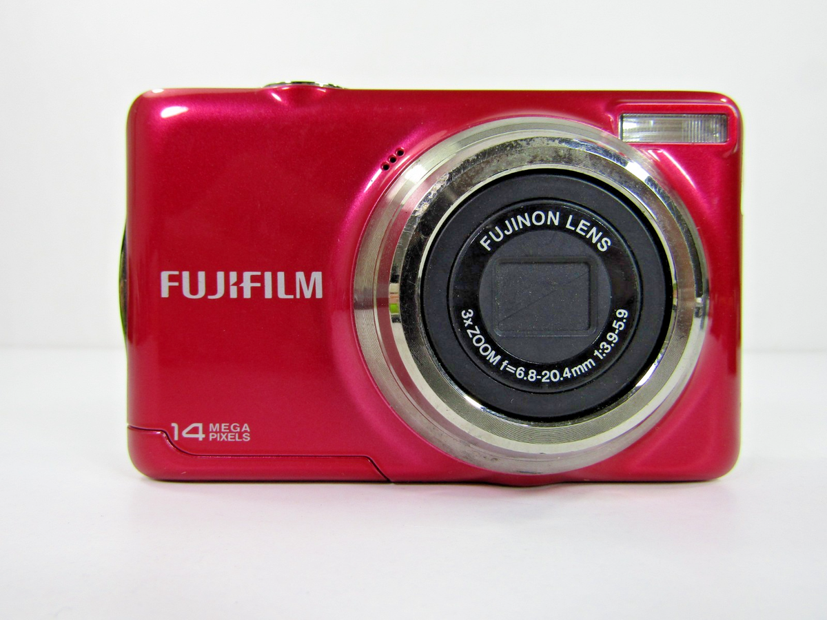 Fujifilm FinePix JV300 14.0MP Digital Camera Red | eBay