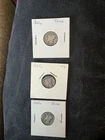 1925 D 10C Mercury Dime Circulated Lot of 3