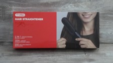 Flat Iron Hair Straightener Brush 2 in 1, 200M Ions Hair Straighteners for Wo...