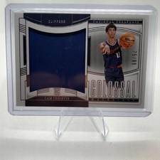 2024 PANINI NATIONAL TREASURES CAM CHRISTIE COLOSSAL ROOKIE MATERIALS PATCH /99