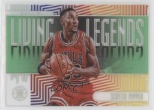 2019-20 Panini Illusions Living Legends Emerald Scottie Pippen #1 HOF rf2