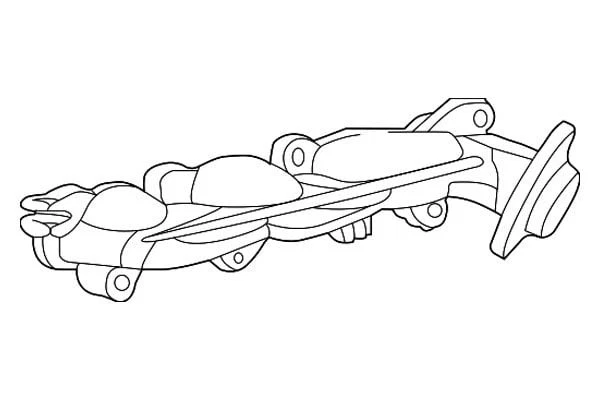 For Dodge Charger 2009-2023 Mopar 53013848AG Exhaust Manifold Foto 4 de 4