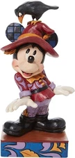 Jim Shore Disney Showcase Mickey Halloween “Scaredy-Crow” Figurine 6010862 NIB