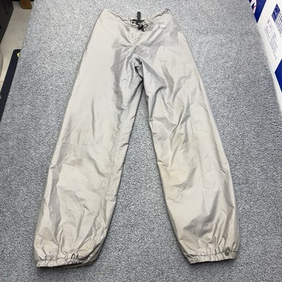 Vintage USA Made North Face Gore Tex Rain Pants  Shell Mens Medium Gray