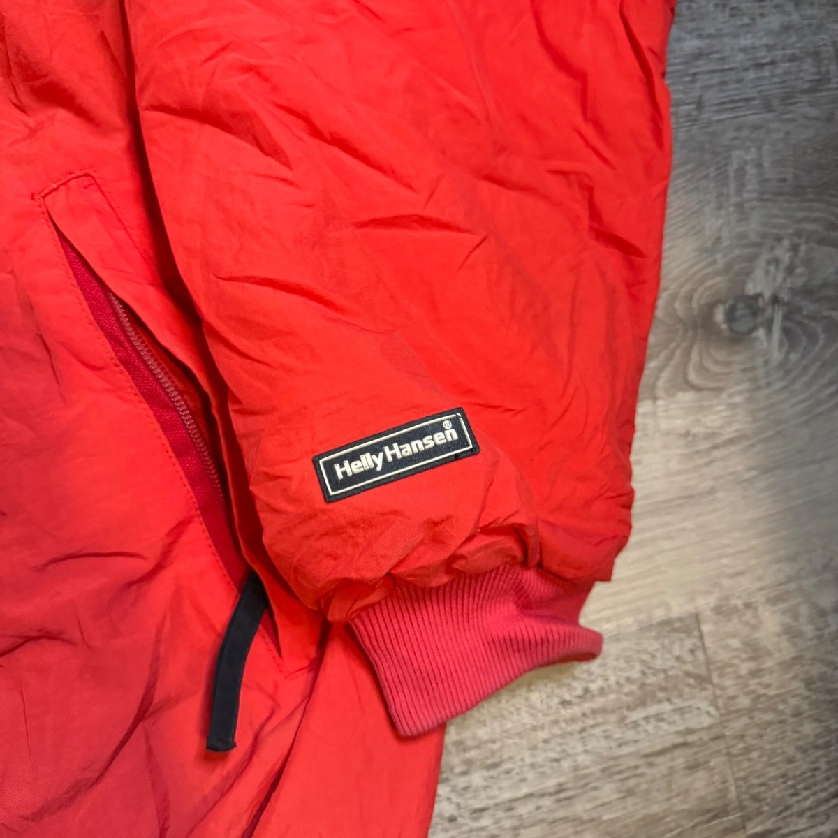 Vintage Helly Hansen Toys R Us Red Fleece Lined Jacket Mens XXL 90s Corporate View 4