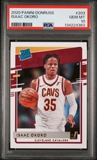 2020 PANINI DONRUSS #203 ISAAC OKORO PSA 10
