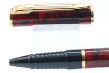 Vintage Waterman Lauerat MKII Red Marble Tintenroller, GT