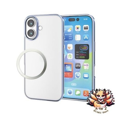 NEU ELECOM iPhone 17 Hülle Cover Klar Dünn Metall Rahmen Weich TPU Stoßfest
