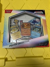 Pokémon TCG Prismatic Evolutions Poster Collection Brand New Factory Sealed