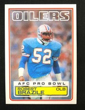 1983 TOPPS Robert Brazile AFC Pro Bowl #275