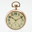 1917 ANTIQUE ILLINOIS BUNN SPECIAL RAILROAD GRADE 19j 16s POCKET WATCH RUNS