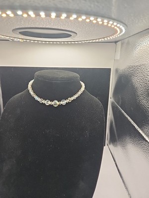 Unbranded Vintage Aurora Borealis 14+ Inch Crystal Choker  (C-1)
