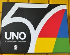 UNO 50th Anniversary Edition Card Game New In Box