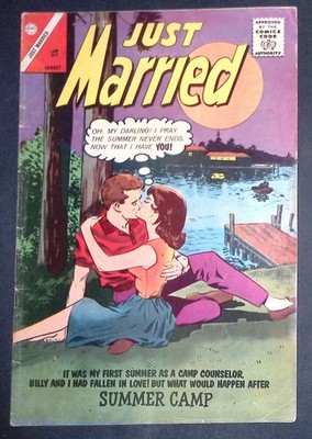 Just Married #32 Silver Age Charlton Comics VG/F