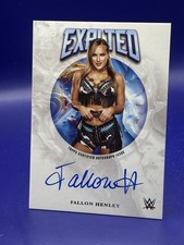 2025 TOPPS EXALTED WWE FALLON HENLEY ON-CARD AUTO NXT FATAL INFLUENCE AUTOGRAPH