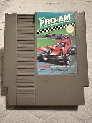 R.C. Pro-Am Racing Nintendo NES Original Authentic Vintage Game (1987)