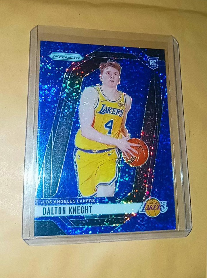 2024-25 Panini Prizm Dalton Knecht #238 RC Blue Sparkle Prizm /144 Grade It🔥ssp